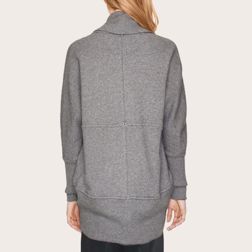 Aritzia Wilfred - Diderot Open Front Light Grey C… - image 3